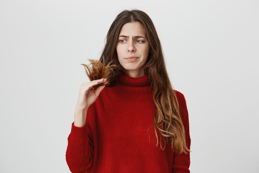 Damaged hair
