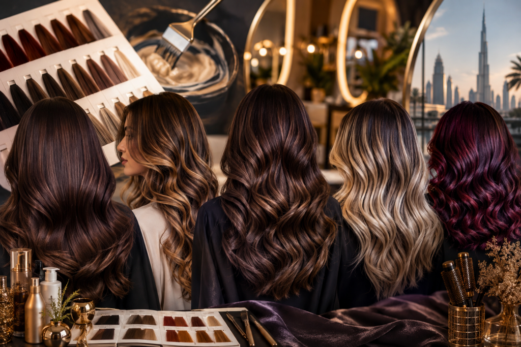 Top Hair Colour Trends UAE 2026 ✨ Which Shade Will You Try?